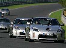 Beim Dunlop Drivers Cup gehen die 30 Finalisten auf dem über 300 PS starken Nissan 350 Z an den Start.